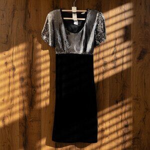 New with tags Sequince gown SZ 8